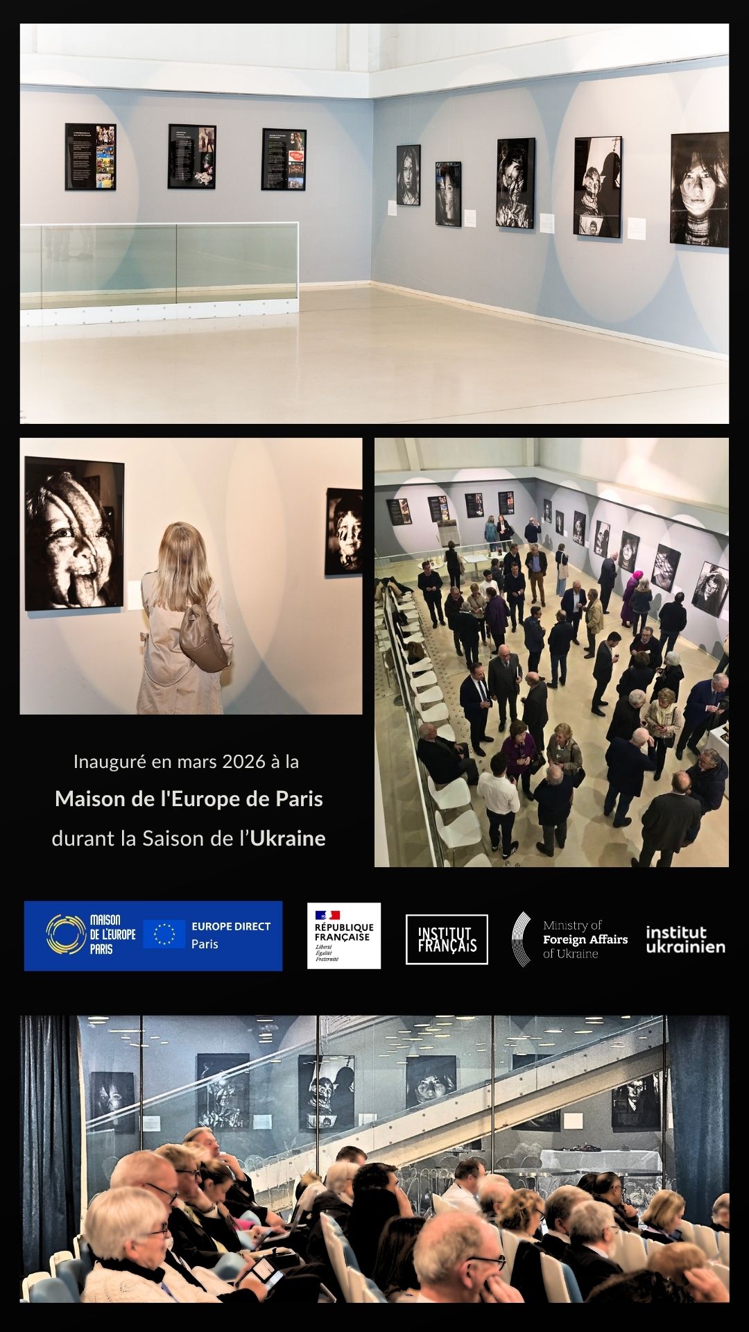 Exposition inaugurale, Maison de l'Europe de Paris, mars 2026